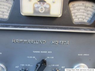 HAMMARLUND HQ 180 A Röhrenempfänger   Funkgerät   Funktechnik