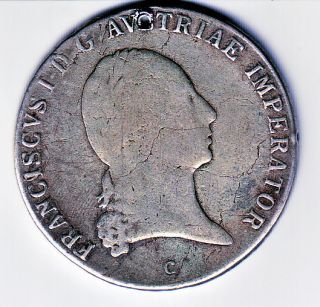 Taler Franciscus I.D.G.Austriae Imperator 1822