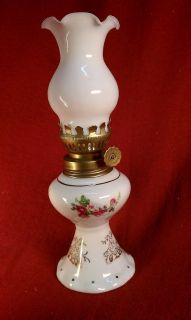 Romantik* wunderhübsche Öllampe, Petroleumlampe Landhaus Jugendstil