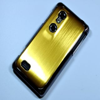 Handyhülle LG P920 Optimus 3D Schutzhülle Backcover Case Gold