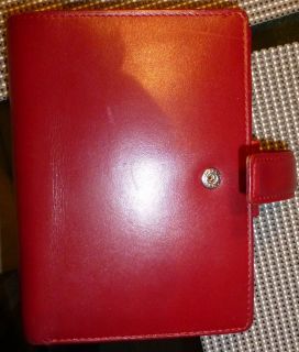 Original FiloFax   Pocket Organizer Bromley . A6 . Genuine Leather
