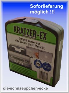 KRATZER ENTFERNER EX KRATZEREX Auto Lackpflege SOFORT