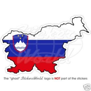 SLOWENIEN LandKarte Flagge,Fahne Slowenische Aufkleber