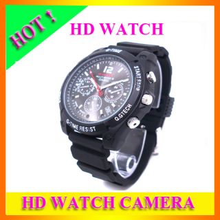 8G HD Night Vision 720P IR Waterproof Mini DVR Spy Watch Camera Sport
