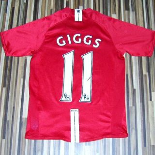 Trikot Manchester United GIGGS 11 Home Shirt Manu Rare Nike Triko XS