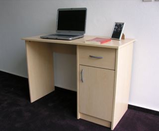 Schreibtisch Computertisch Tisch Workstation Mod.T944 Ahorn