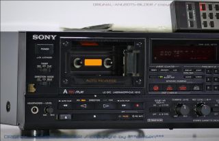 SONY TC WR950 High End Doppel Cassetten Deck 1A Zust. FB+BDA