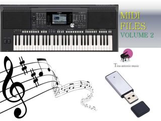 MIDI File Karaoke USB stick for PSR S950 NEW Volume 2