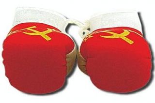 Mini   Boxhandschuhe UDSSR / SOWJETUNION   Fahne Flagge