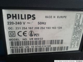 Professioneller S VHS Videorecorder Philips VR 969/02