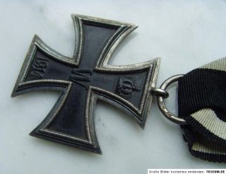 Eisernes Kreuz 2. Klasse 1914, Silber 800, Hersteller CD #1