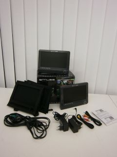 Muse M 982CV Tragbares Videosystem mit Doppel DVD Player 22 9 cm 9 Zol