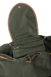 Schweizer Armee Rucksack Vintage Retro Backpack Canvas VTG Militär