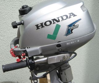 Honda BF2B der leise und leichte Außenborder, 4 takt, Langschaft