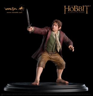 Weta Sideshow Hobbits Bilbo Beutlin LOTR HDR Statue, neu OVP