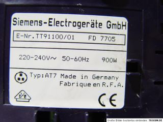 Siemens Porsche Design Toaster FD 7705