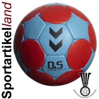 hummel Ball Handball 0,5 CONCEPT IHF SIEGEL blau/rot
