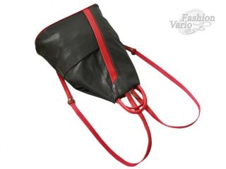 Leder Damen Rucksack Tasche Schultertasche Ledertasche Leather Bag