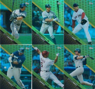 2008 Topps Baseball Stars Complete Mint 25 Card Insert Set