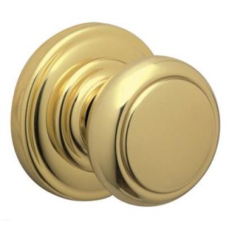 Schlage FA10 AND 605 Andover Passage Knob, Polished Brass