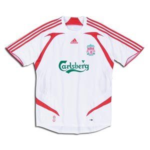 Liverpool 2008 Away Soccer Jersey Clothing
