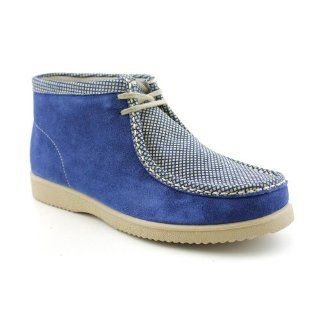 Bridgeport Mens Size 11.5 Blue Navy Regular Suede Casual Boots Shoes