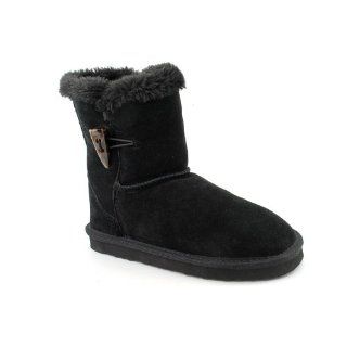 Style & Co. Womens Tiny Fur Suede Bootie Boots