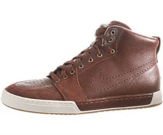NIKE AIR ROYAL MID CASUAL SHOES 9 (OXEN BROWN/OXEN BROWN SAIL): Shoes