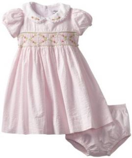Hartstrings Baby Girls Infant Seersucker Dress: Clothing