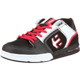  Etnies Mens Chrome O2. Skate Shoe,Black/White/Red,10.5 M US Shoes