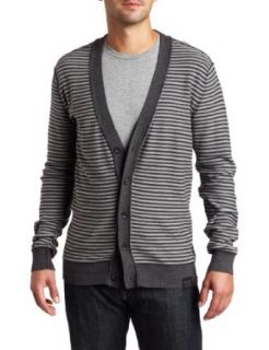 Calvin Klein Jeans Mens 12GG Reverse Stripe Sweater