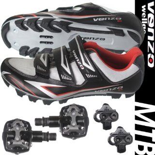 Mountain Bike Bicycle Cycling Shimano SPD Shoes + Pedals & Cleats