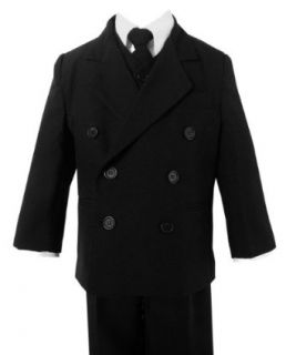 Boy Double Breasted Formal 5 Piece Dress Suit Set