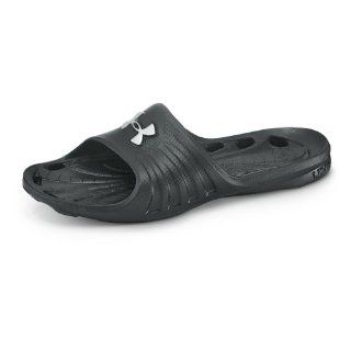 com Mens Locker Slide Sandal by Under Armour 10 Midnight Navy Shoes
