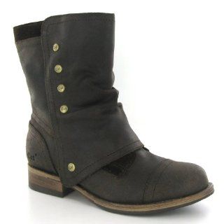  Caterpillar Sasha Chocolate Leather Womens Boots (10 US): Shoes