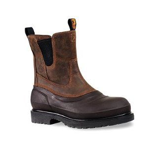 Mens Peat Bog Double Gore Pull On Steel Toe Boot Style 53543 Shoes