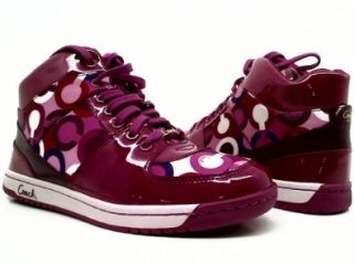 Coach Size 10 M Womens Purple Natalee Tennis Shoes: Shoes