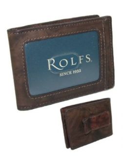 Rolfs Front Pocket Wallet with Money Clip Clothing