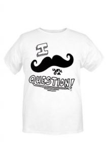 Goodie Two Sleeves I Mustache You A Question T Shirt