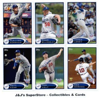 2012 Topps Opening Day Los Angeles Dodgers Team Set   6