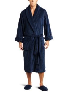 Joseph Abboud Mens Corel Fleece Robe With Slippers Set
