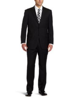 Jones New York Mens 24/7 Total Comfort Stripe Wool Suit