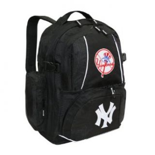 MLB New York Yankees Trooper Backpack, Black Sports