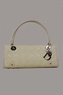 Christian Dior Handbags Cream (Ivory) Leather CAL44590A