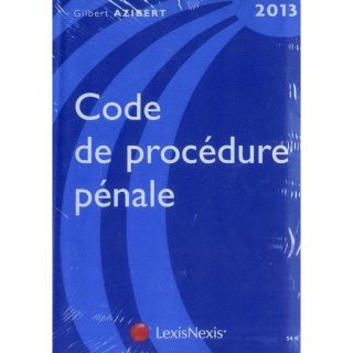 Code de procedure penale 2013   Achat / Vente livre Collectif pas