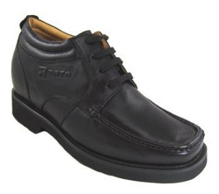 Increasing Elevator Shoes (Black Extra Heightening Boots) Shoes