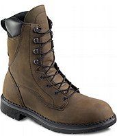 Wing 1411 (8 Inch) Waterproof Soft Toe Work Boot Size 8.5 EE Shoes