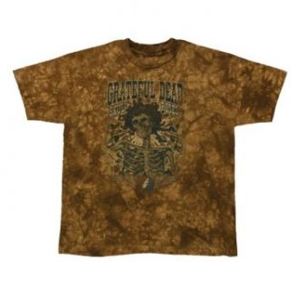 Grateful Dead   71 Skull & Roses Tie Dye T Shirt: Clothing