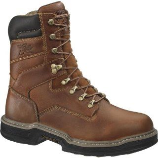  Wolverine Mens Raider 8 MultiShox Soft Toe Boots Brown: Shoes