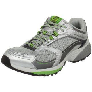 All Mountain Low Sport Running Shoe,Light Silver/Kiwi,10 M US: Shoes
